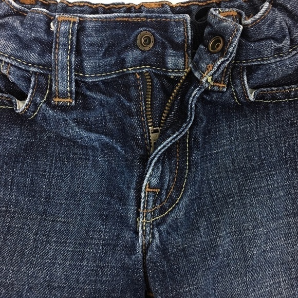 Baby GAP Jeans Original Straight Medium Dark Wash Denim 100% Cotton Size 2T - Picture 5 of 10
